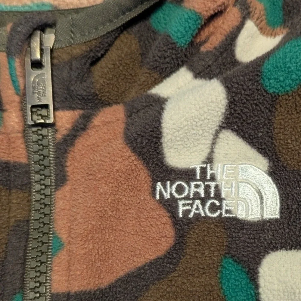 The North Face Baby Boys Glacier Full Zip Camouflage Fleece Hoodie Jacket 18-24M